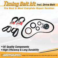 Timing Belt Kit & Gates Belt for Mitsubishi Colt Z27A Z28A RG 1.5L 2002-2006
