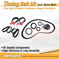 Timing Belt Kit & Gates Belt for Mitsubishi GTO 3.0L TTMPFI 6G72-S4 1990-1998