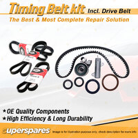 Timing Belt Kit & Gates Belt for Mitsubishi Lancer CM5A 1.8L 4G93T 1995-2000