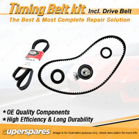 Timing Belt Kit & Gates Belt for Peugeot 206 XR 1.4L TU3JP2 TU3JP4 2002-2007