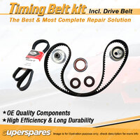 Timing Belt Kit & Gates Belt for Peugeot 406 D9 2.0L DTFI 1999-2004 Compr.Delphi