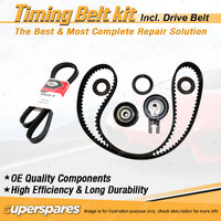 Timing Belt Kit & Gates Belt for Peugeot 207 XT 307 308 3008 Partner G9P 1.6L
