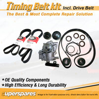 Timing Belt Kit & Gates Belt for Subaru Impreza GC GF GF 1.6L 1.8L 1993-1996