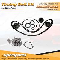 Superspares Timing Belt Kit & GMB Water Pump for Holden Barina MF MH G13A G13BA