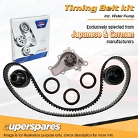 Superspares Timing belt kit & Water Pump for Honda Civic EC 1.5L 76-79