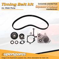Superspares Timing Belt Kit Inc Water Pump for Mazda E2000 2.0L 4cyl FE