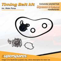 Timing Belt Kit & Water Pump for Mitsubishi Lancer CA 1.5L 4cyl 4G15 88-90