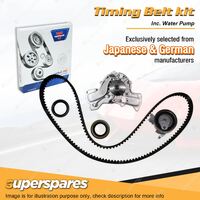 Timing Belt Kit Inc Water Pump for Toyota Corolla AE91 AE95R 92 93 101R 4A-FE