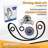 Timing Belt Kit Inc Water Pump for Toyota Landcruiser PZJ70 73 HZJ80R 70R 105R