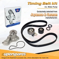Superspares Timing Belt Kit & Water Pump for Holden Astra AH 1.9L Z19DT