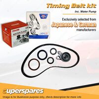 Timing Belt Kit & WatPump for Toyota Landcruiser Prado 120 150 155R 3.0L 1KDFTV