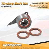 Superspares Engine Timing Belt Kit for Mazda E1800 F8 1.8L Diesel 1/1987-1/1988