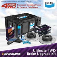 Bendix ULT 4WD Rear Brake Upgrade Kit for JEEP GRAND CHEROKEE WK WK2