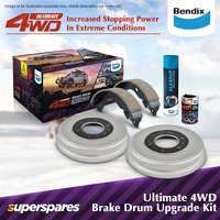 Bendix Rear Ultimate 4WD Brake Drum Upgrade Kit for Holden Colorado RC 08-12