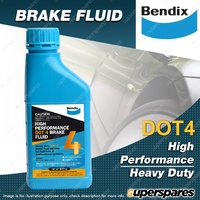 1x Bendix Heavy Duty Brake Fluid DOT 4 for Cars Trucks Buses Motorcycles 500ml