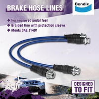 Bendix Front Axle Brake Hose Kit for Isuzu D-Max III TFR TFS TFR87 TFR40 TFR41