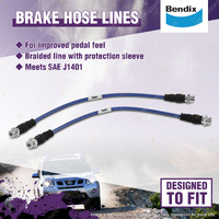 Bendix Rear Inner Brake Hose Kit for Isuzu D-Max TFR TFS TFR87 TFR40 TFR41 426mm