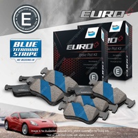 8x Bendix Front + Rear Euro Brake Pads for Volkswagen Touareg 7L6 7LA 7L7 PR 1LB