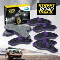 F + R Bendix SRT Brake Pads Set for Holden Commodore VX VY VZ Adventra Monaro