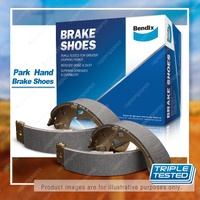 4Pcs Bendix Rear Parking Brake Shoes for Dodge Nitro 2.8L 3.7L 4WD 2007-2012