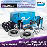 Bendix Front ULT+ Brake Upgrade Kit for Toyota 86 ZN6 2.0L 277mm Brake Rotors