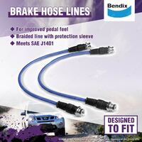 1 Set 50mm Lift Bendix Rear Ult 4WD Brake Hose Kit for Holden Colorado RG VSC