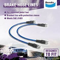 1 Set Bendix Rear Ult 4WD Brake Hose Kit for Mazda BT-50 UP UR XT GT 11-19