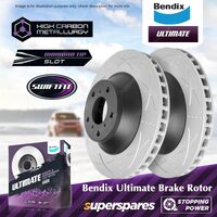 Bendix Front Ultimate Disc Brake Rotors for HSV Clubsport Grange GTO Maloo SV300