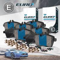 8Pcs Bendix Euro Brake Pads Set for Renault Fluence X38 Megane Electric Park