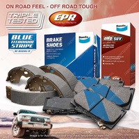 Bendix 4WD Brake Pads Shoes Set for Ford Courier PG PH Ranger PK PJ 2.5 2.6 3.0