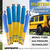 F + R Bilstein Shock Absorbers for Ford F250 4WD 2001-2007 Quad Shock Rear