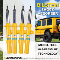 Front+Rear Bilstein B6 Shock Absorbers Comfort for Land Rover 130 1984-On
