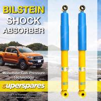 Pair Rear Bilstein B6 Raised Shock Absorbers for Nissan Navara D40 06-15