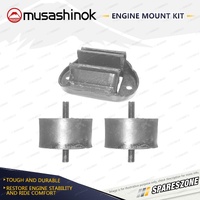Front + Rear Engine Mount Kit for Ford Cortina TC TD TE TF 1.6L 2.0L 4Cyl Manual