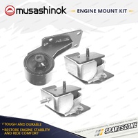 Front + Rear Engine Mount for Mitsubishi Starwagon SF SG SH SJ Delica Spacegear