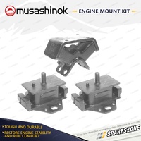 Front + Rear Engine Mount Kit for Toyota Celica RA23 RA28 RA40 2.0L 4Cyl 76-81