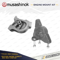 Front + Rear Engine Mount Kit for Toyota Corolla AE 101R 102R 111 112 1.6 1.8L