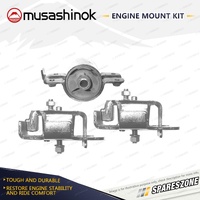 Front + Rear Engine Mount Kit for Toyota Dyna 200 BU 60 63 65 66 100 110 107 142