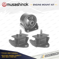 Front + Rear Engine Mount Kit for Toyota Hiace LH 103 113 125 162 172 98-05 Man.