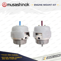 Front LH + Front RH Engine Mount Kit for Audi A6 C6 2.4L 2.8L 3.0L 3.2L 04-11