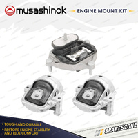 Full Engine Mount Kit for Audi A5 8T 3.2L FWD Quattro AWD CALA 07-12 Auto / DCT