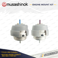 Front LH + Front RH Engine Mount Kit for Audi A4 B7 2.0L BLB BRE 05-08 Man CVT
