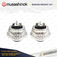 Front LH + Front RH Engine Mount for BMW 118d E88 320D E90 E91 E92 E93 X1 E84