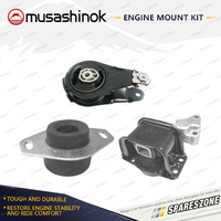 Musashinok Full Engine Mount Kit for Citroen C4 VTS Picasso 2.0L 4Cyl 05-10