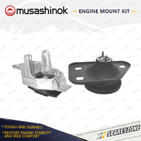 LH + RH Engine Mount Kit for Daewoo Nubira SE SX X 1.6L 4Cyl A16DMS 97-00 Manual