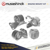 Musashinok Full Engine Mount Kit for Daihatsu Charade G102 1.3L HCE 88-93 Manual