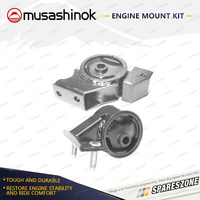 LH + RH Engine Mount Kit for Daihatsu Charade G100S 1.0L CB CBT 87-93 Auto & Man