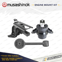 Full Engine Mount Kit for Daihatsu Sirion M301S 1.3L 4Cyl K3VE 05-06 Auto & Man