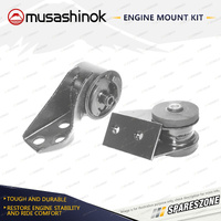 LH + RH Engine Mount Kit for Ford Laser KC KE 1.3 1.6L 4Cyl E3 B6 85-90 Manual