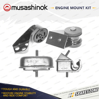 Full Engine Mount Kit for Ford Laser KA KB Meteor GB 1.3L 1.5L E3 E5 82-85 AT MT